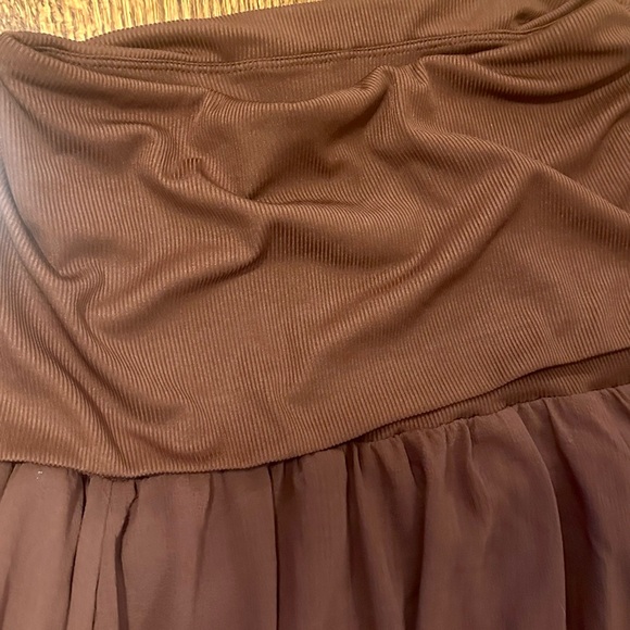 Anthropologie Drop Yoke-Waist Maxi Skirt - Picture 8 of 11